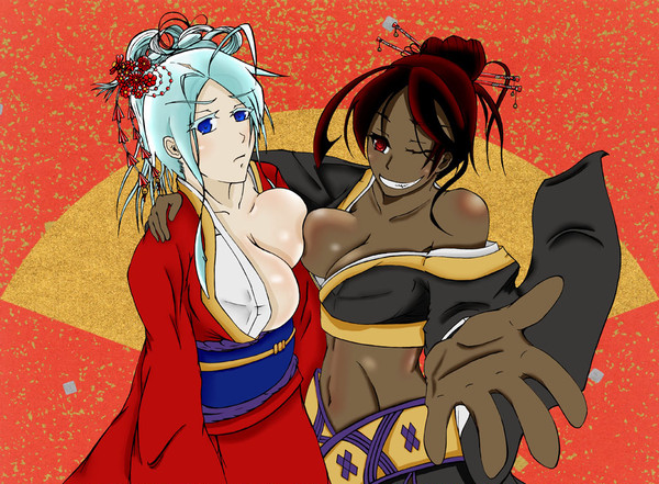 乳合わせ!!