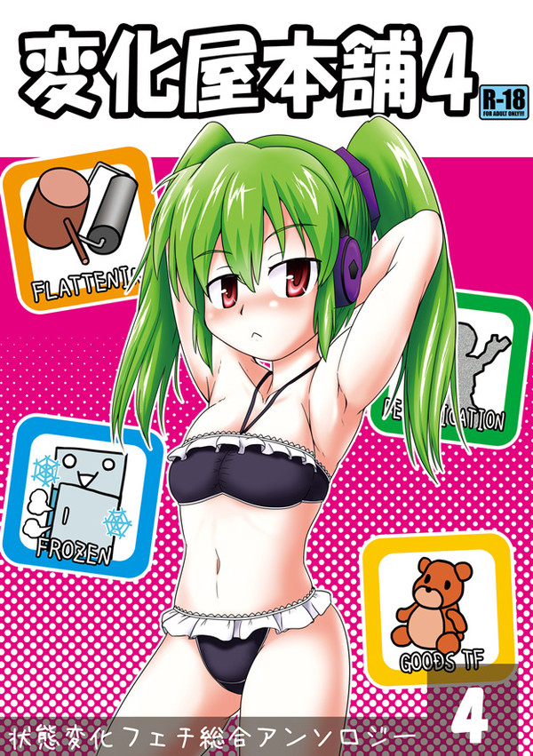 C84新刊紹介　合同誌「変化屋本舗4」