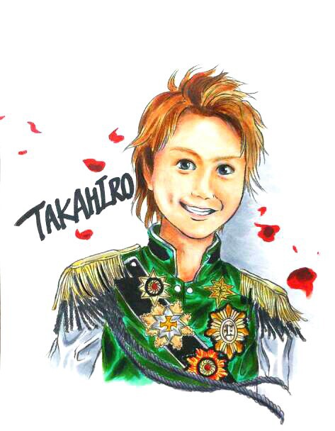 TAKAHIROさん似顔絵