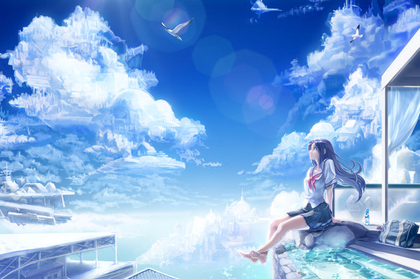 空に生きる living in the sky
