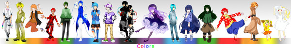 色擬人化【別ver.】