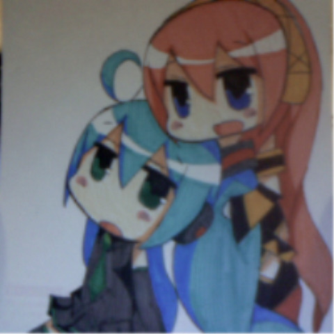 ミクちゃんとルカさん
