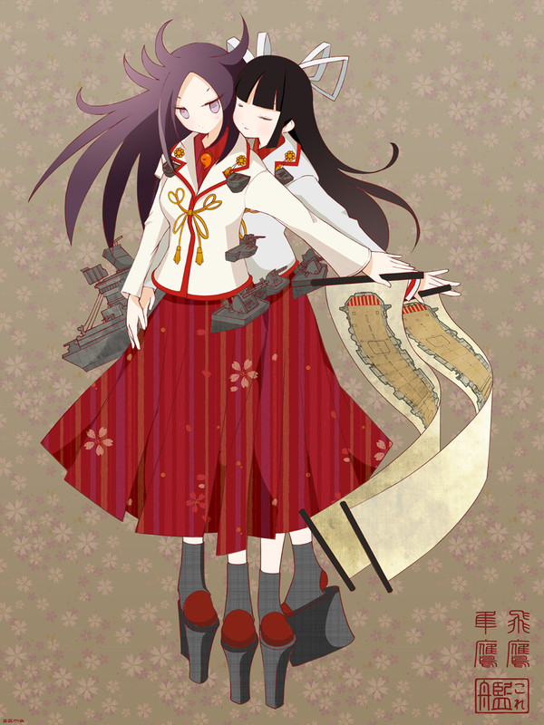 隼鷹さんと飛鷹さん