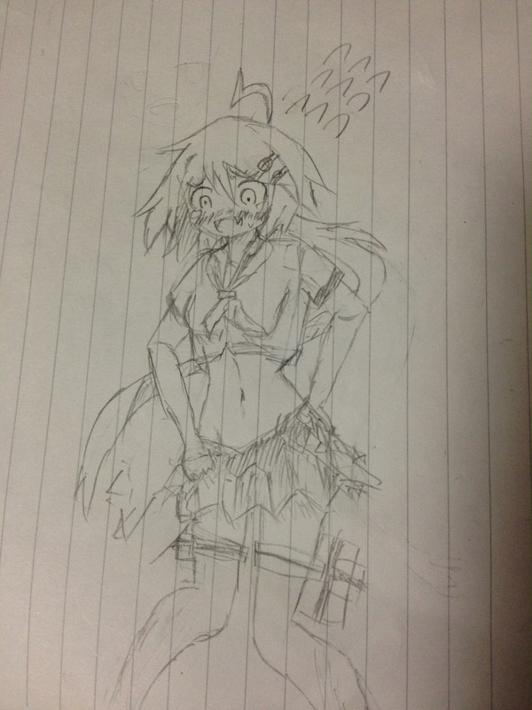 加古ちゃんが寝てたので