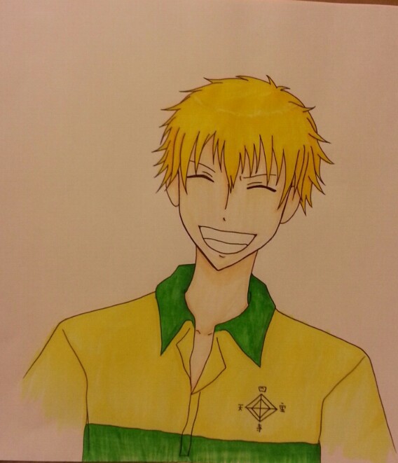 謙也 落書き