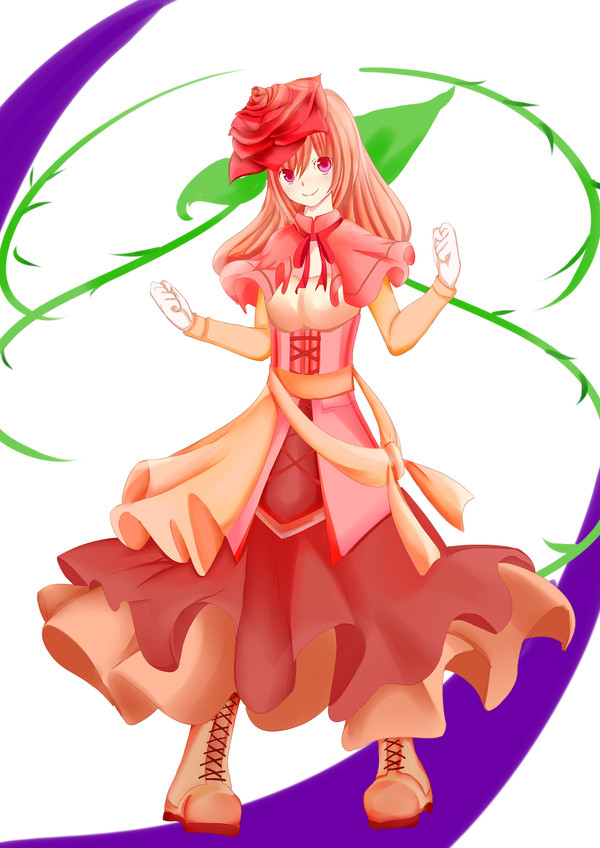 花の女の子