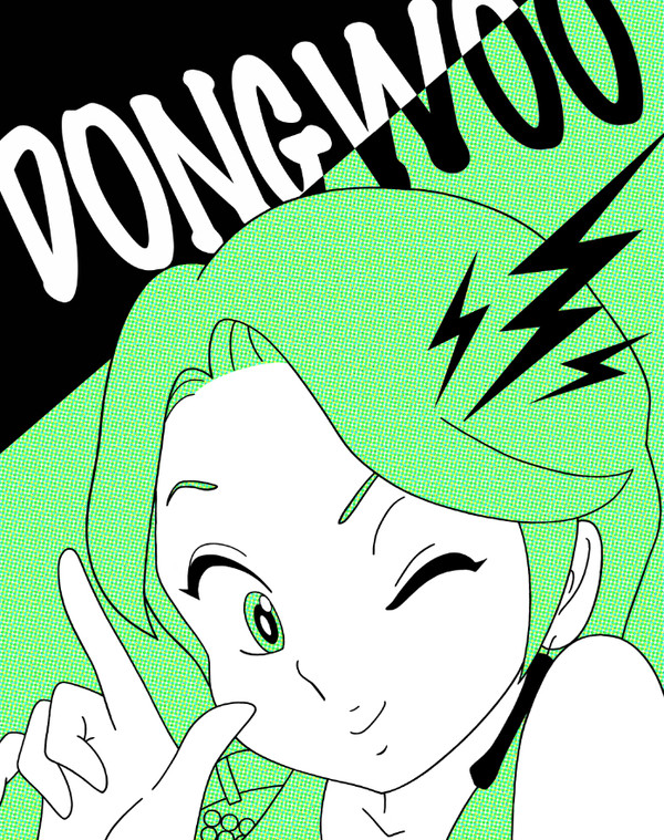 ラムちゃんパロ絵ドンウちゃん