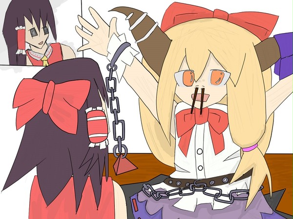 萃香「お箸使ってみた！」