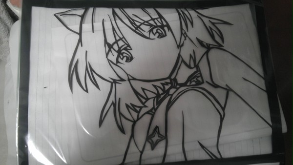 サーニャ切り絵