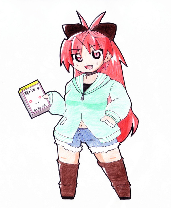 微妙に色が合ってなさげな杏子