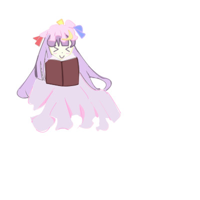 パチュリー·ノーレッジ 立ち絵