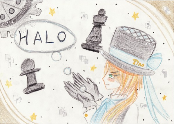 HALO　イメージイラストだと思う…。