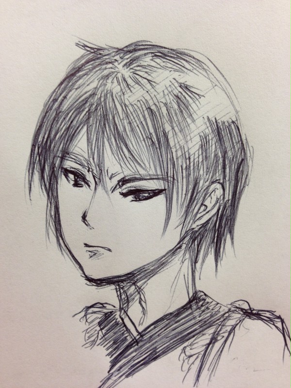 一発描き曽良