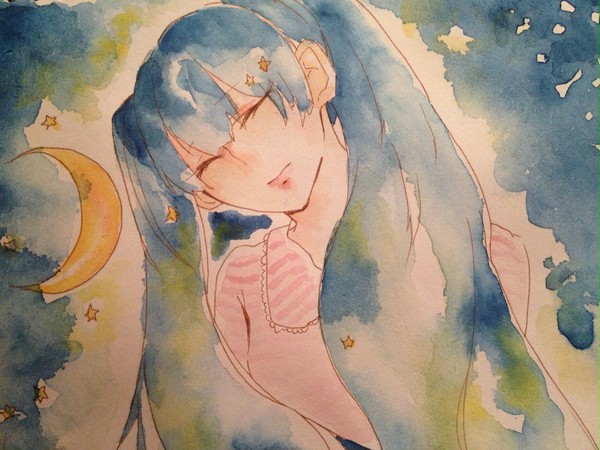 おやすミクさん