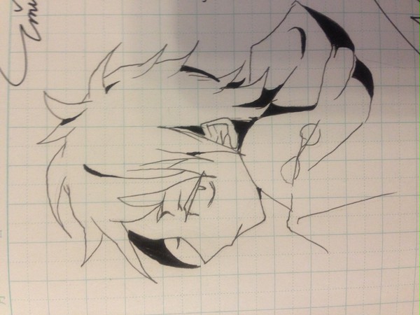 姉に描いてもらった