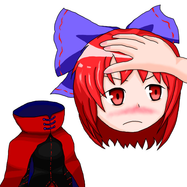 赤蛮奇ちゃん撫でたい