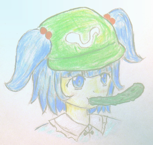 わぁいきゅうりにとりきゅうり大好き