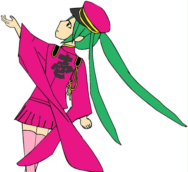 千本桜描いてみた