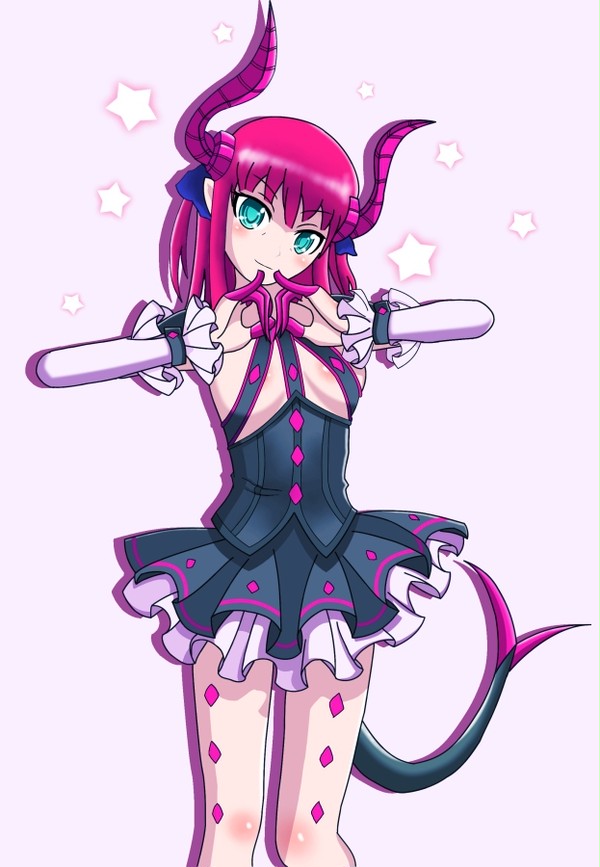 アイドルっぽいポーズ