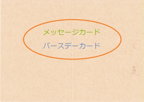 バースデーカード