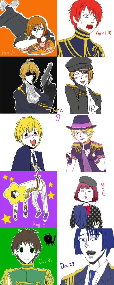 【荒川パロ】うたプリTwitterアイコン集