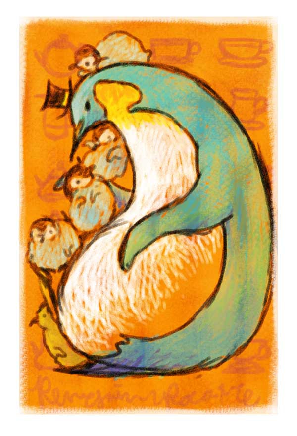 【ペンギンパカリ】紳士と子ペンギン