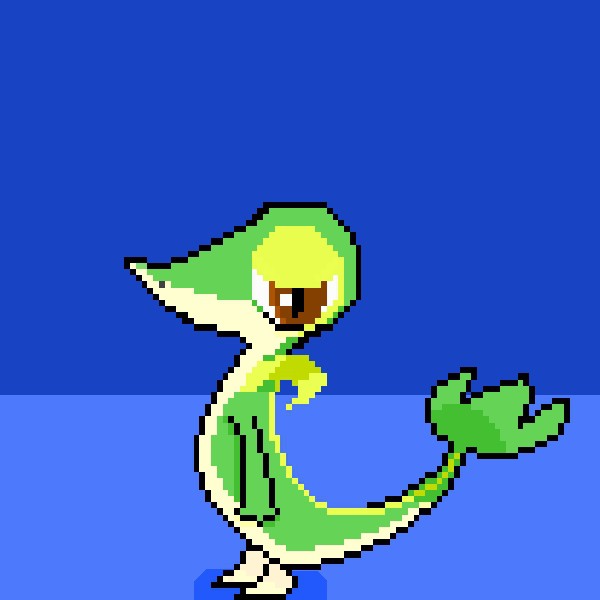 Snivy pixel