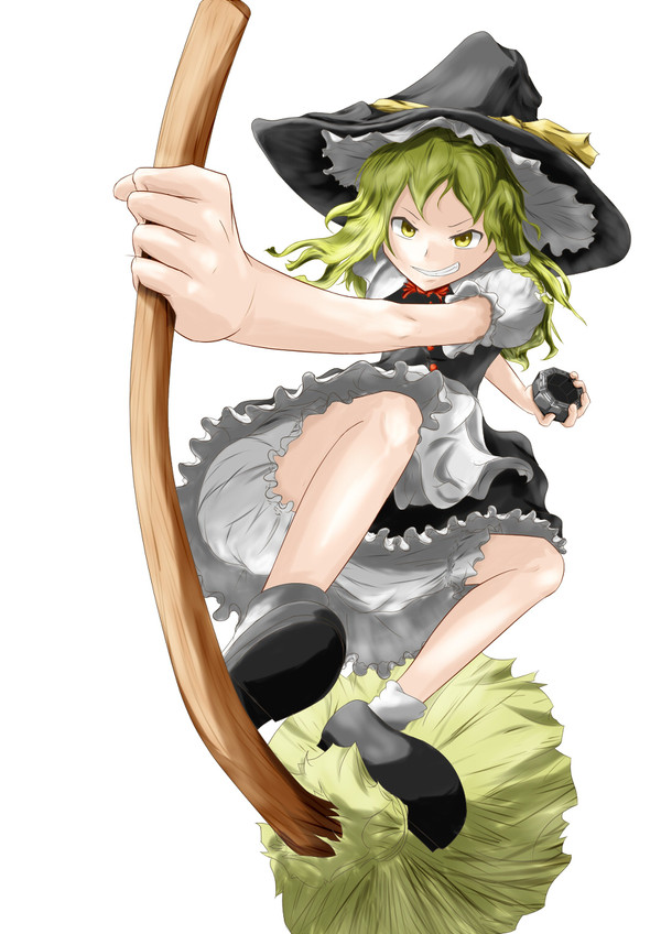 魔理沙を描いた