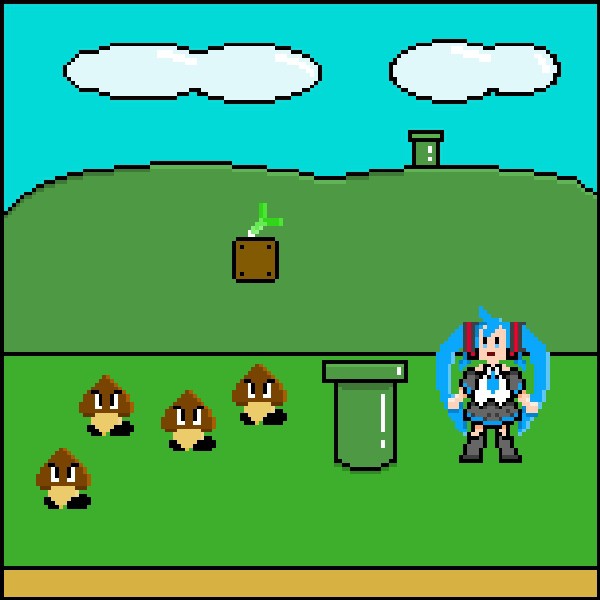 Super Miku Bros.