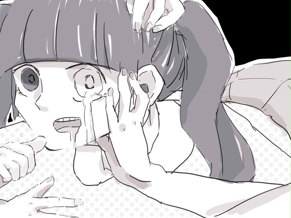 白黒世界のおんなのこ