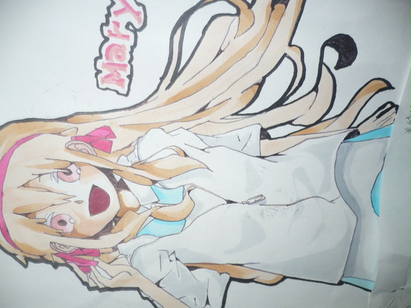 マリーちゃん描いてみた。