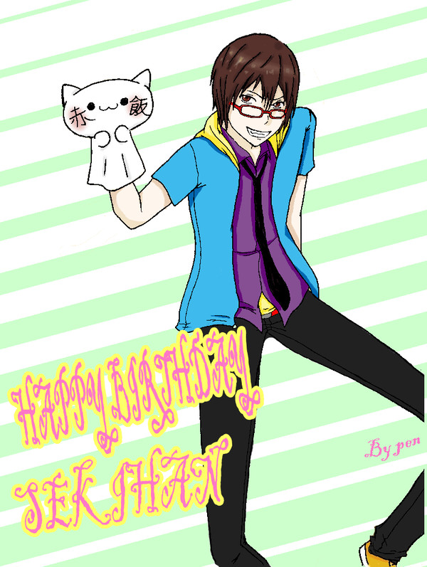 Sekihan san!! Happy Birthday!!!