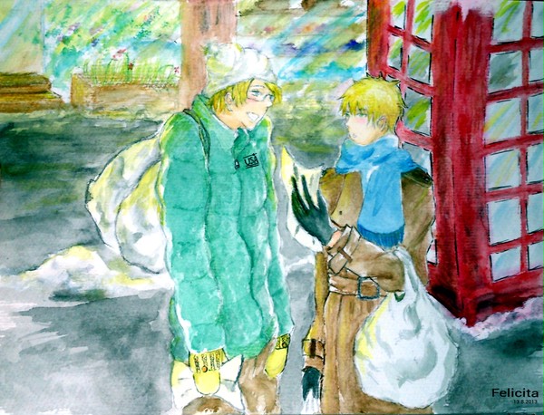 Alfred&Arthur goes shopping!