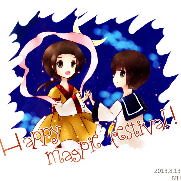 【落書き】Happy Magpie Festival！=w=