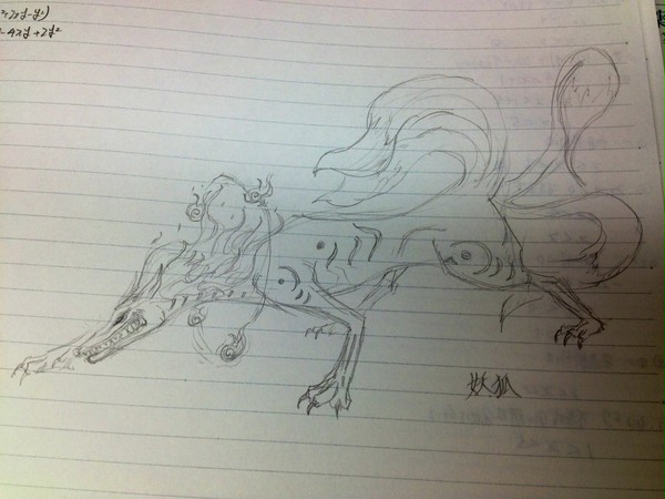 妖狐（落書き。）