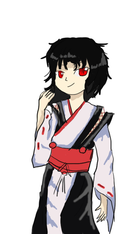 zun絵風に描いてみたかった