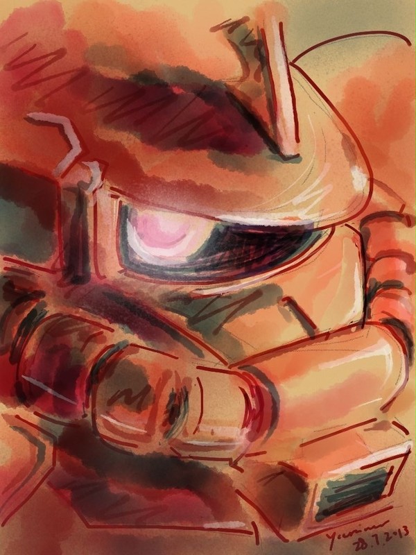 ZAKU DOCKS AT HK