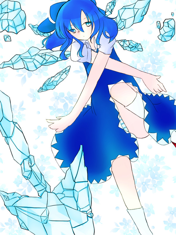 夏は青色が