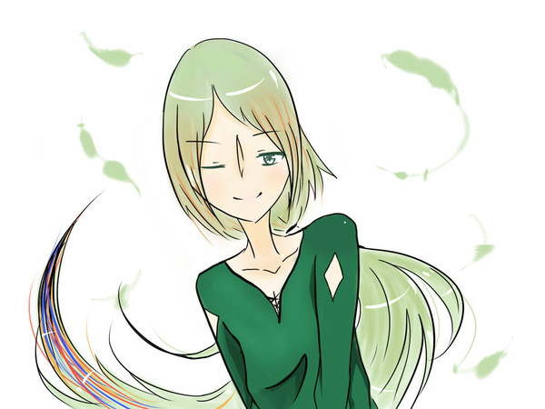 私の鳥の擬人。