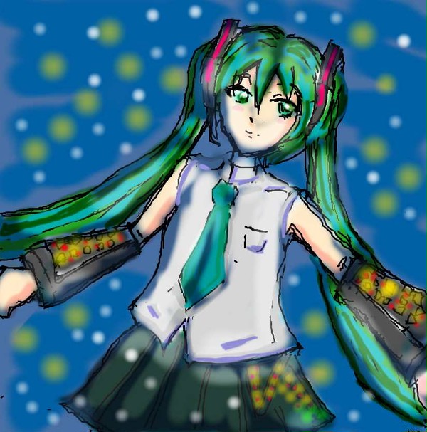 初音ミク on すていじ