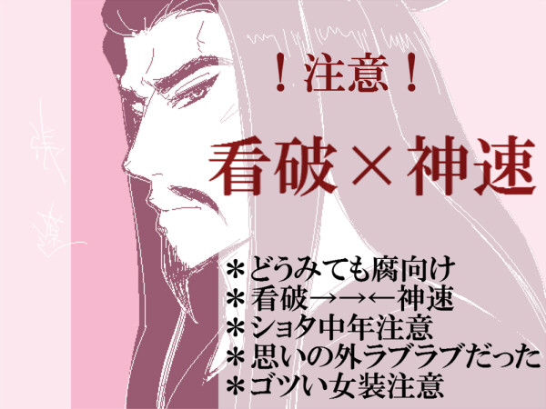 【腐向け】看破×神速