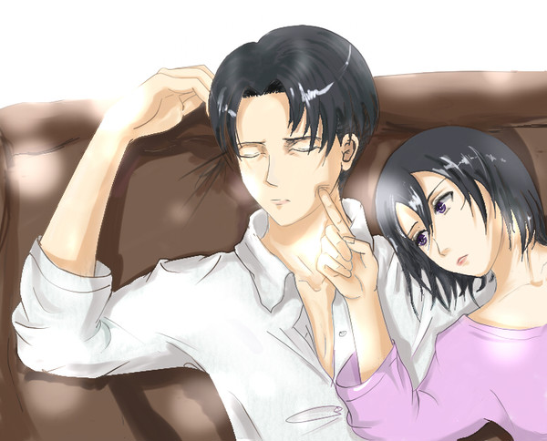 rivaille&mikasa