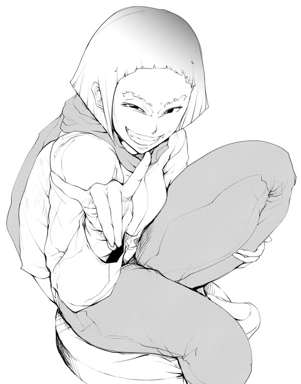 キツネサイン返し