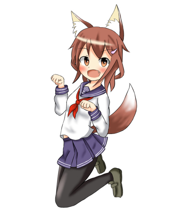 雷（狐耳装備）