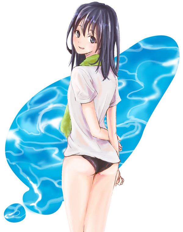 水着女子