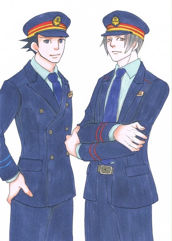 逆転裁判落書き※腐向け！
