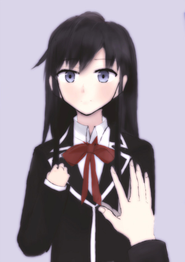鏡に映るゆきのん