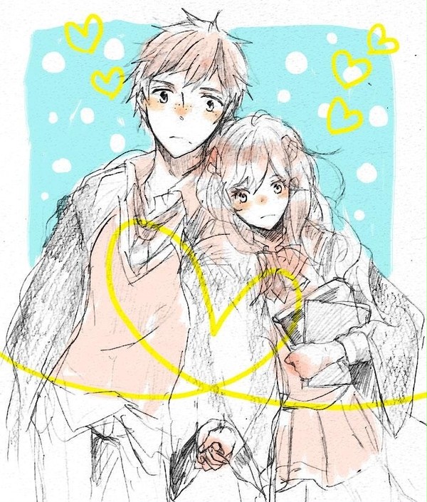 ロンとハーマイオニーちゃん