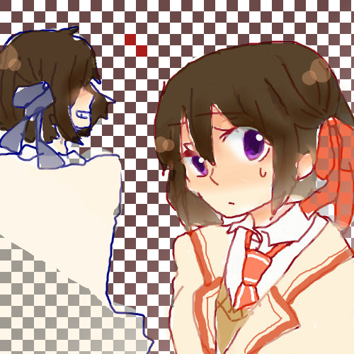 彼女の写し鏡？