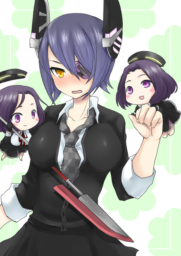 天龍ちゃんと龍田さん×2